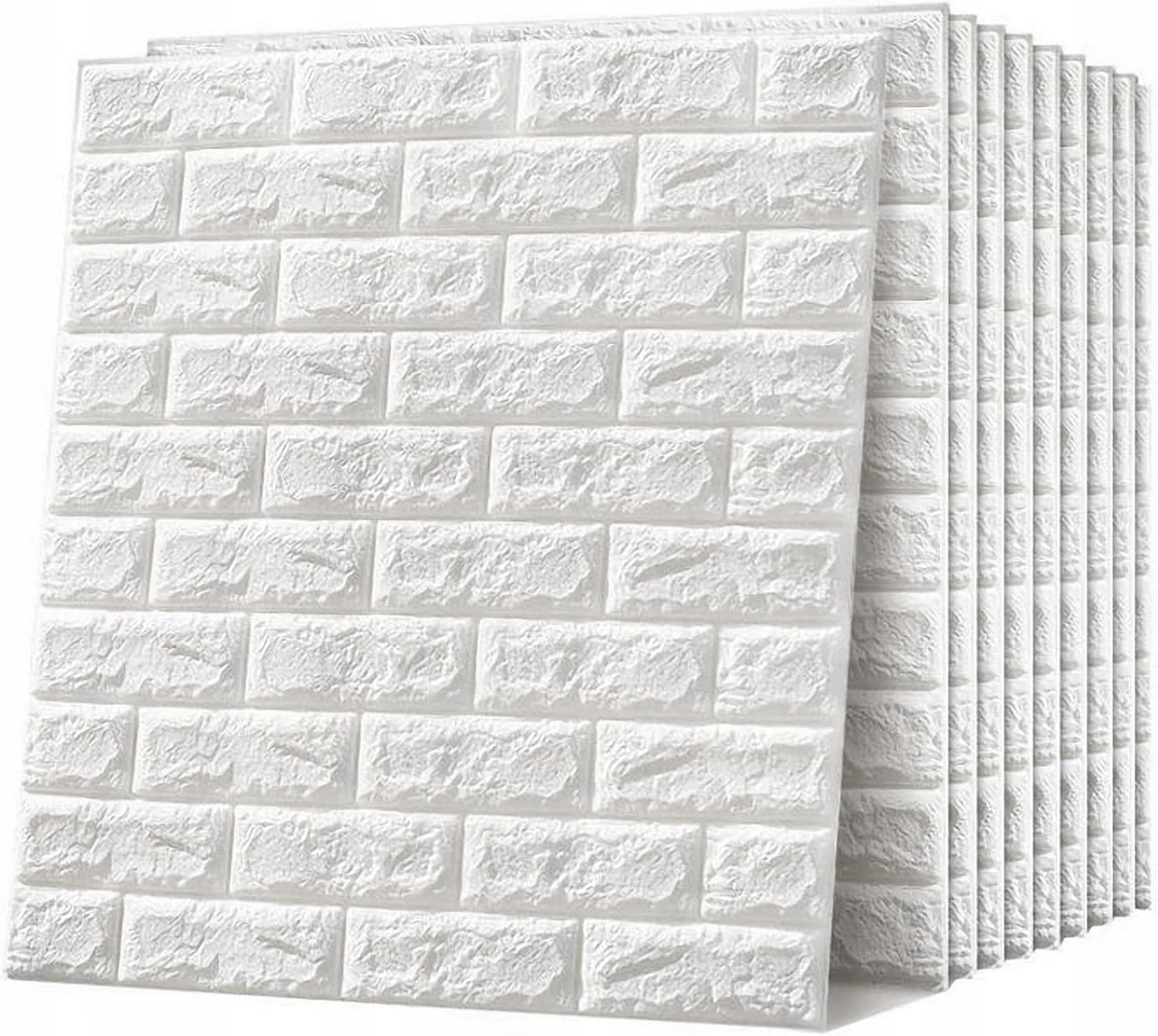 3D NÁstenné PANELY SAMOLEPIACA TEHLA TAPETA 10ks